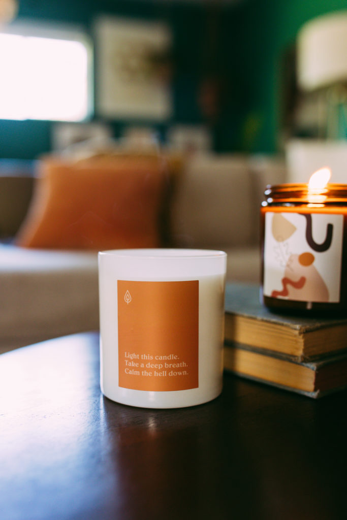 Custom Fall Candles by Standard Wax, shot by Be Peachie, Phoenix Product Photographer